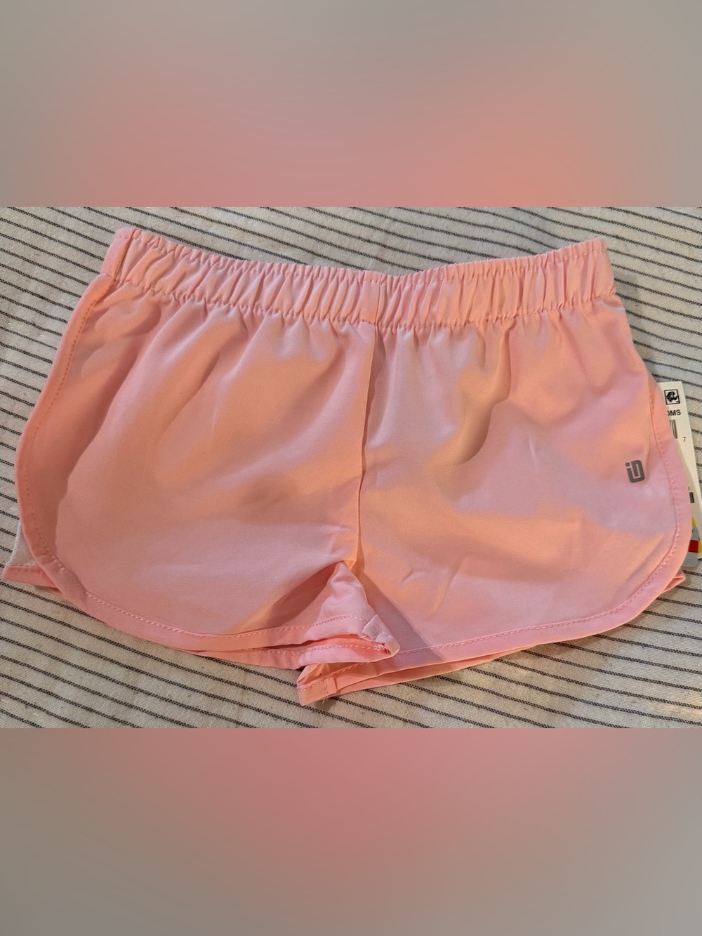 Ideology Light Pink Girls' Athletic Shorts & Miss Rachel T-Shirt - 2T - NWT